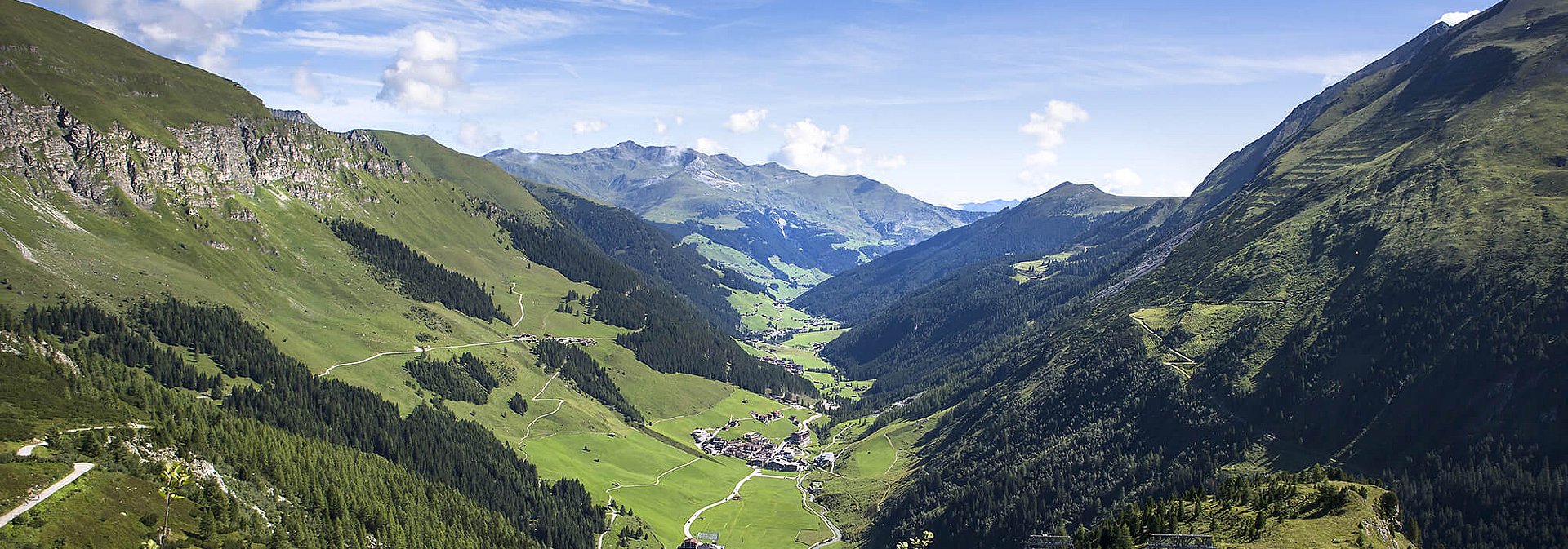 Blick auf Hintertux Blick auf Hintertux