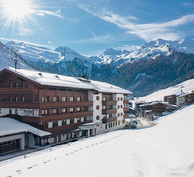 Hotel Alpenhof im Winter