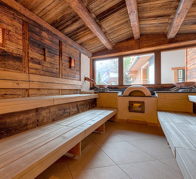 Die Wilderersauna im Vitalis SPA