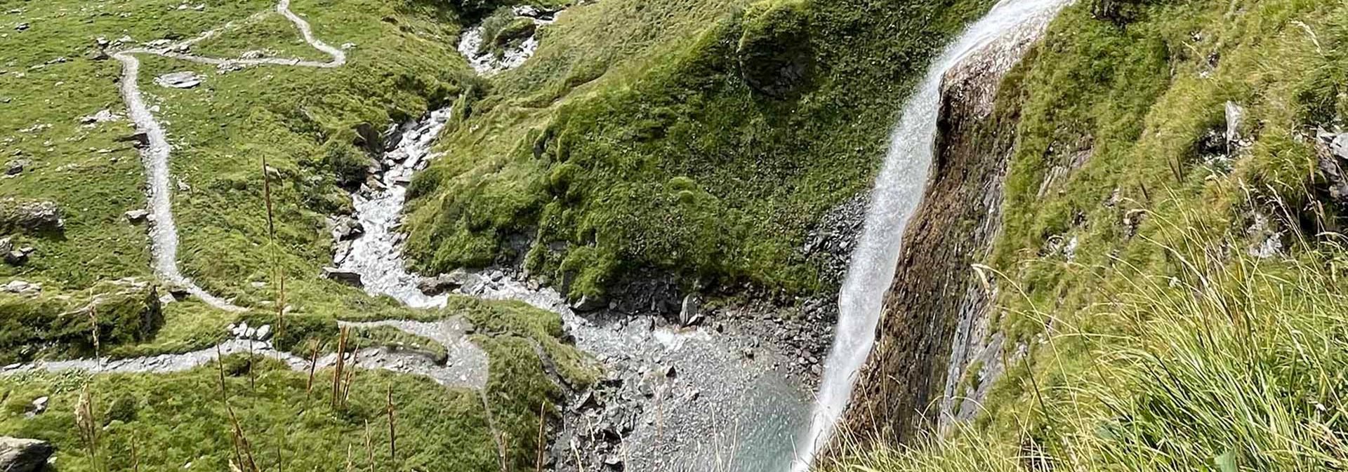 Wasserfallwanderung Hintertux Wasserfallwanderung Hintertux