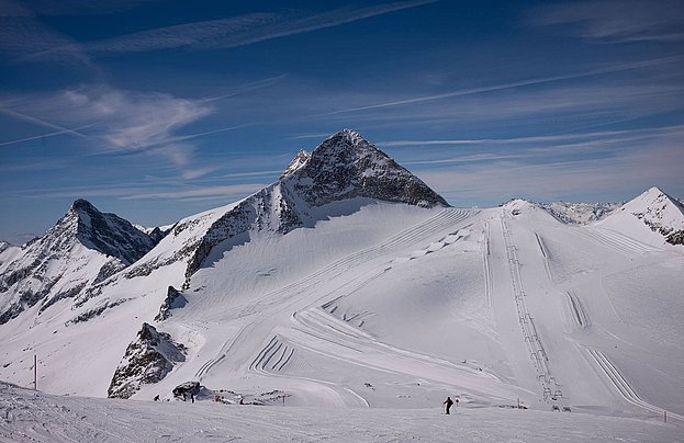 Panoramablick Hintertuxer Gletscher