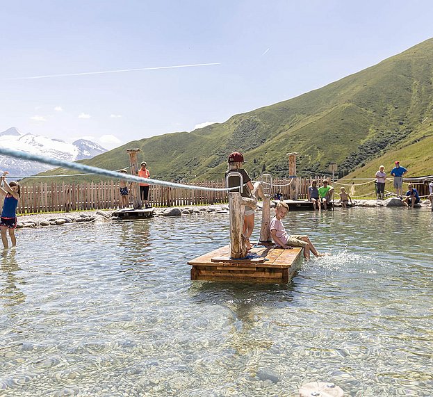 Wasserspielplatz Zillertal