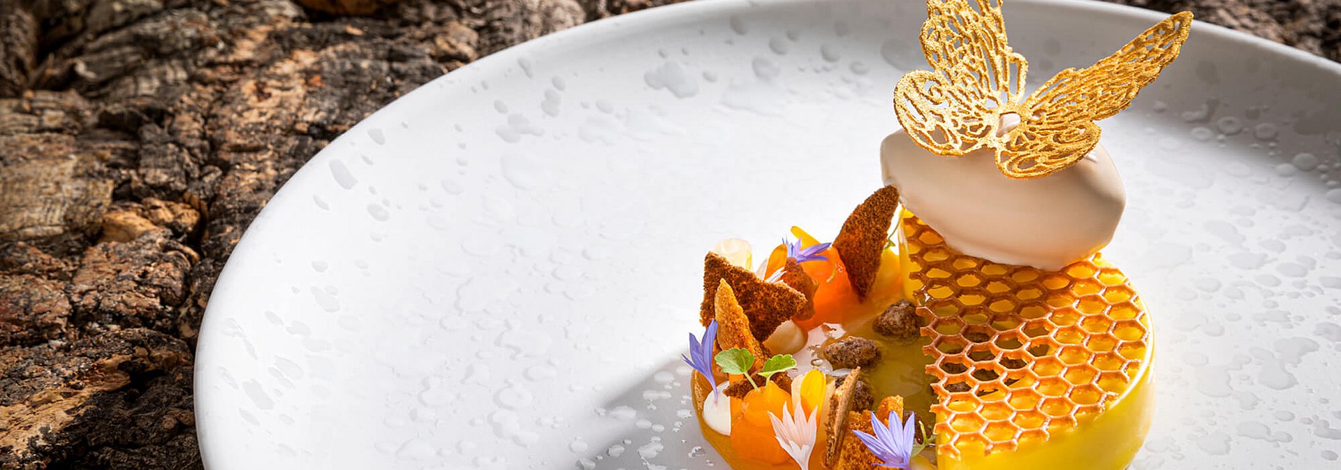 Dessert am Teller Dessert am Teller